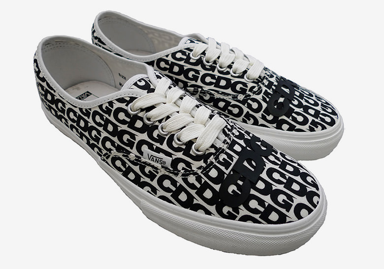 COMME des GARCONS x Vans Authentic Nice Kicks