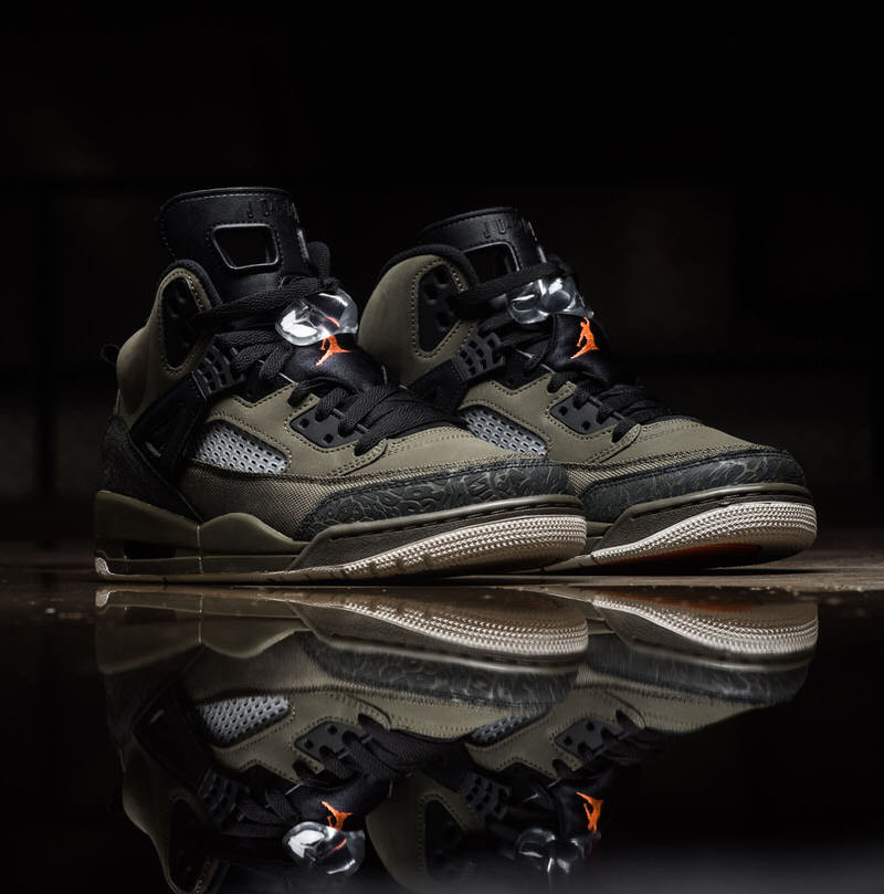 jordan spizike olive