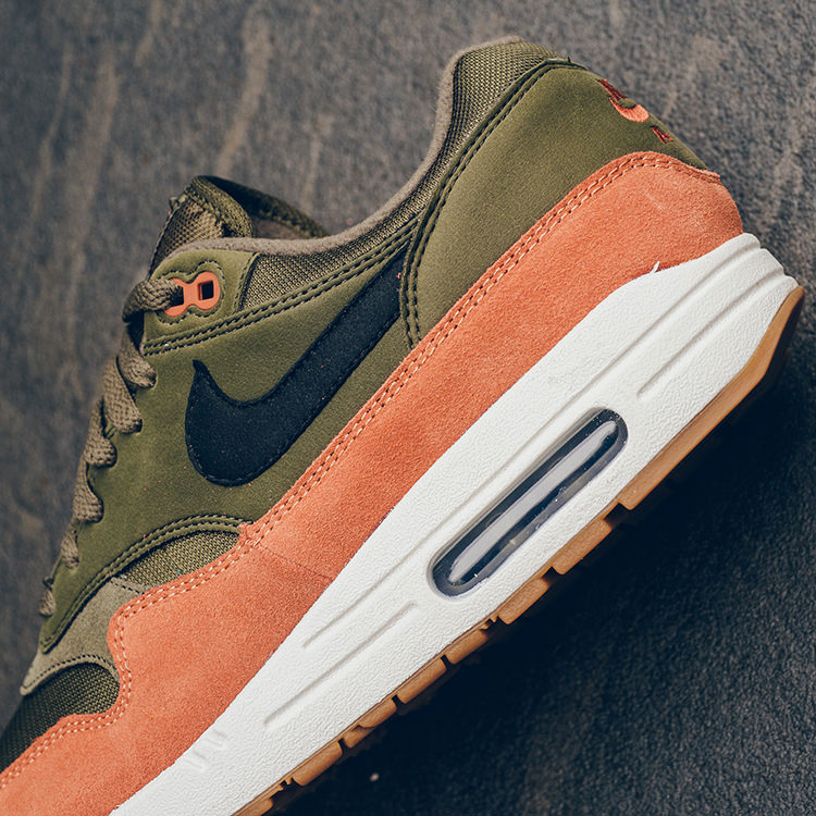 nike air max 1 olive canvas