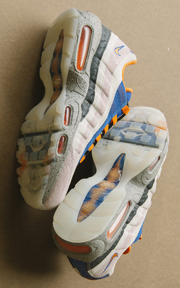 Nike air max 95 champagne safety orange 2025