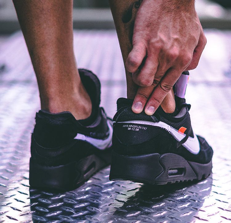 A Closer Look at the Off White x Nike Air Max 90 Black Nice Kicks