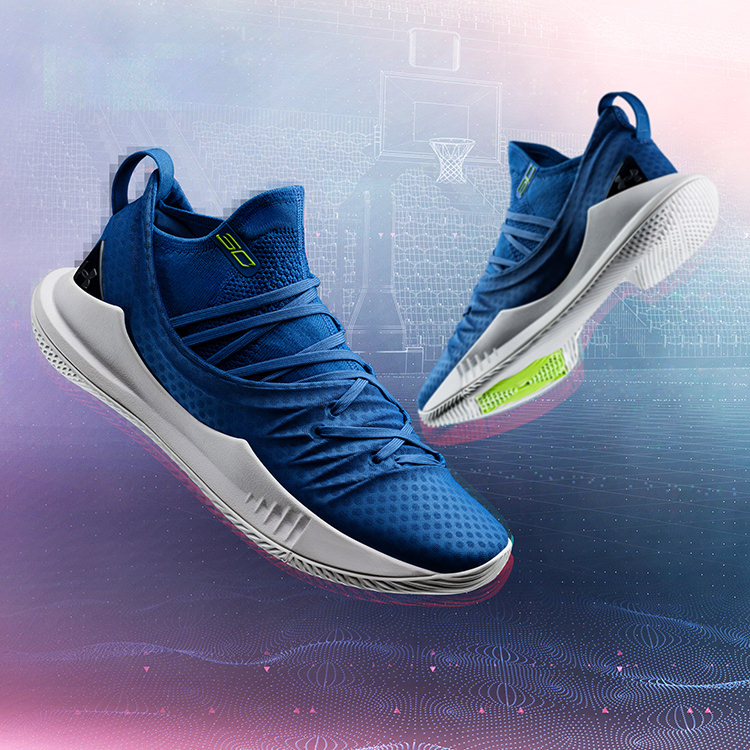curry 5 blue