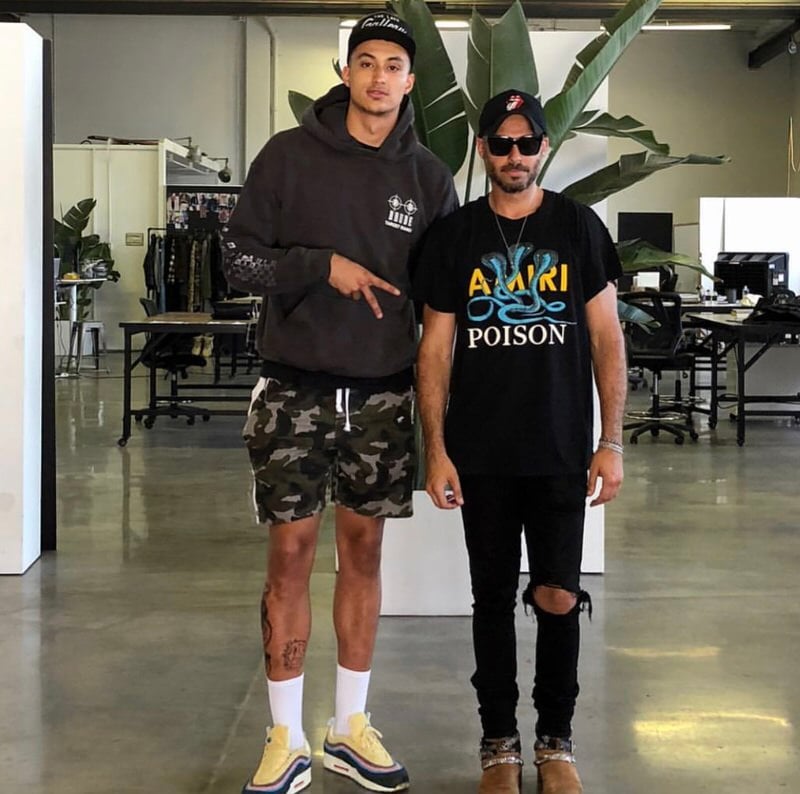 What's crazy is that Kuz actually knows Mike Amiri in person too.