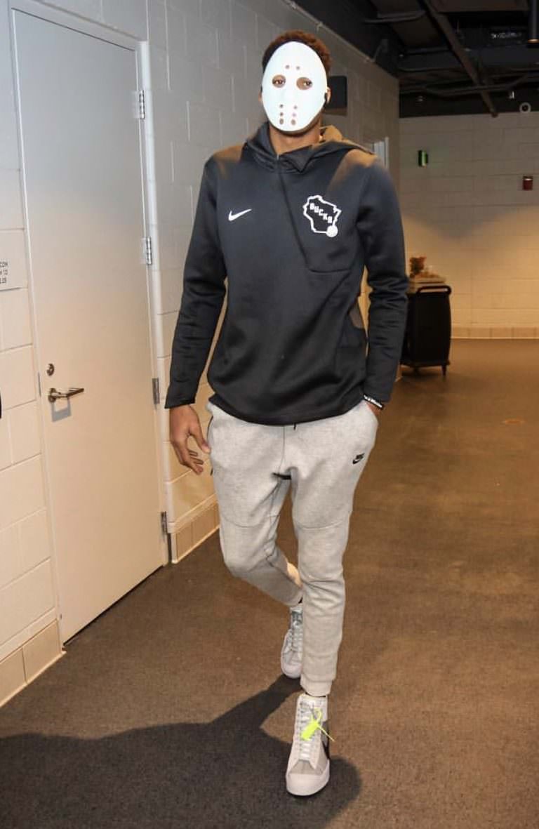 The scariest thing that might happen is Giannis cutting off the tags of your OFF-WHITE Nikes.