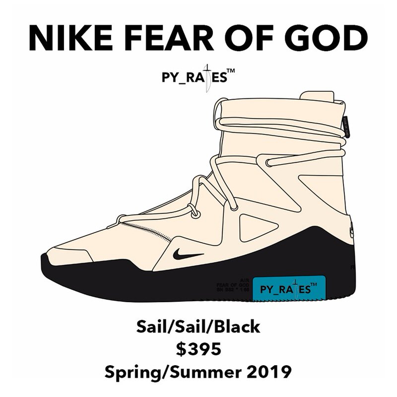 Nike fear on sale of god colorways