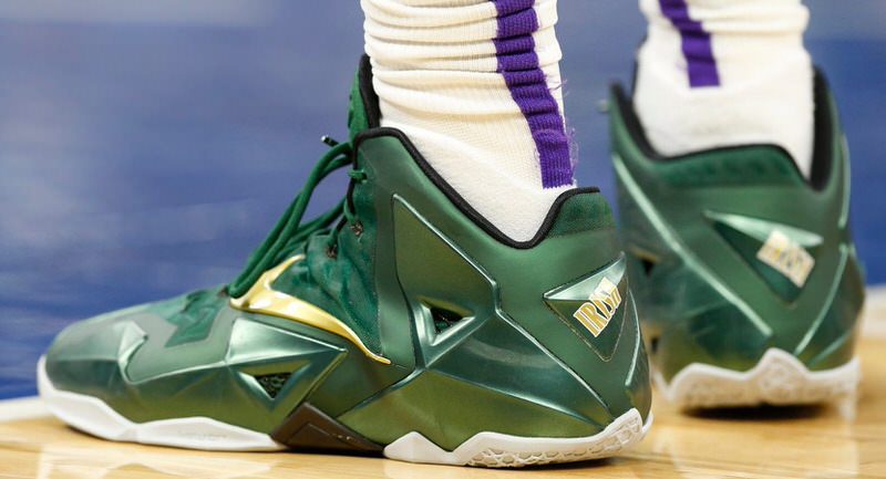 Kyle Kuzma is Rocking the Past Present and Future of Nike Basketball Nice Kicks