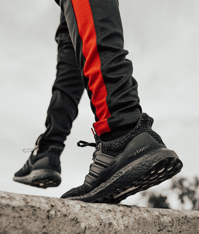 ultra boost triple black style