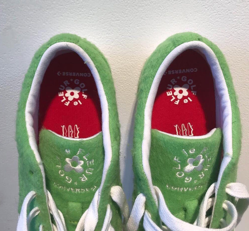 Tyler the Creator Steals Christmas with Grinch Golf le Fleurs Nice Kicks