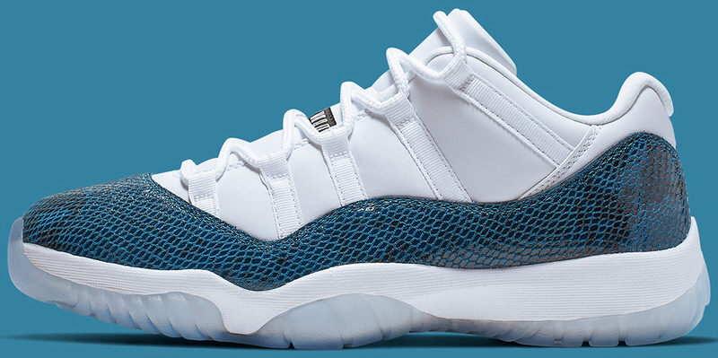 Air Jordan 11 Low "Blue Snakeskin"