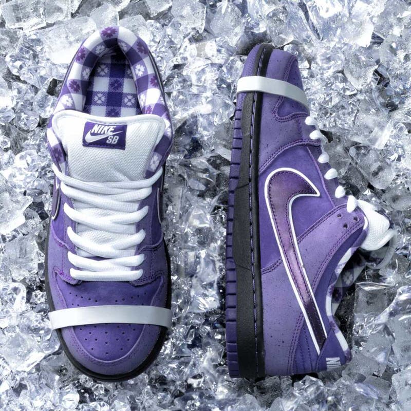 sb dunk purple lobster