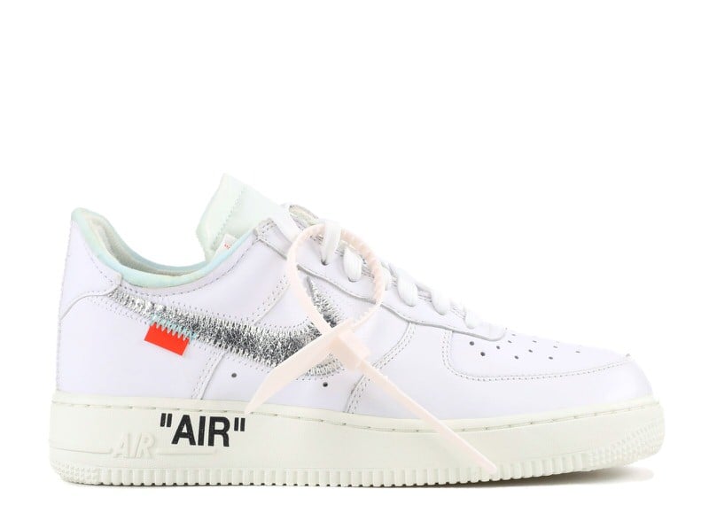 all nike off white shoes