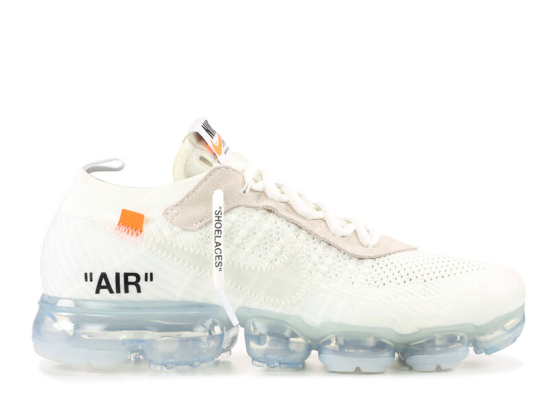 NIKE x Off White zip tag tie the ten Jordan presto vapormax