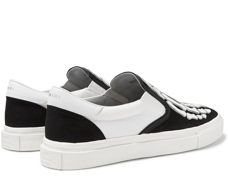 AMIRI Gets Spooky with Skel-Toe Slip-On | Nice Kicks