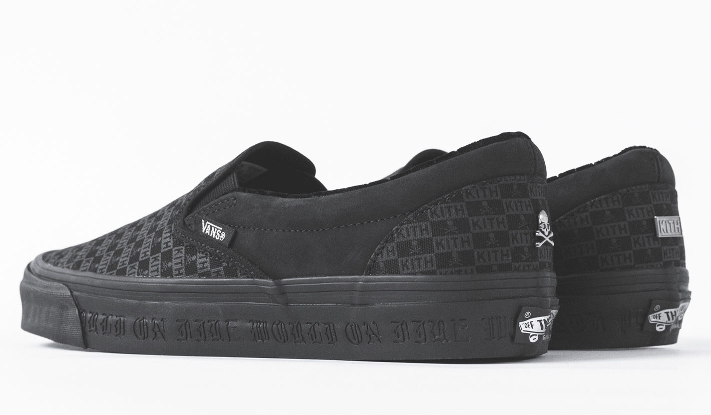 Kith x mastermind WORLD x Vans OG Classic Slip-On