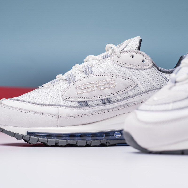 Air max 98 summit white on feet store