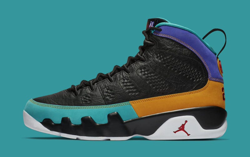 colorful 9 jordans