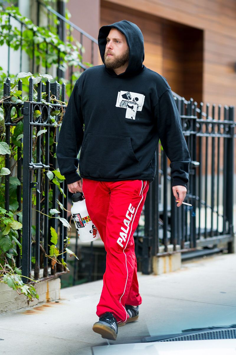 Jonah Hill's closet is a palace of Palace.