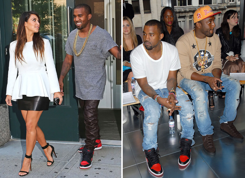 The Time Kanye Wore Jordan 1s to Fashion Week