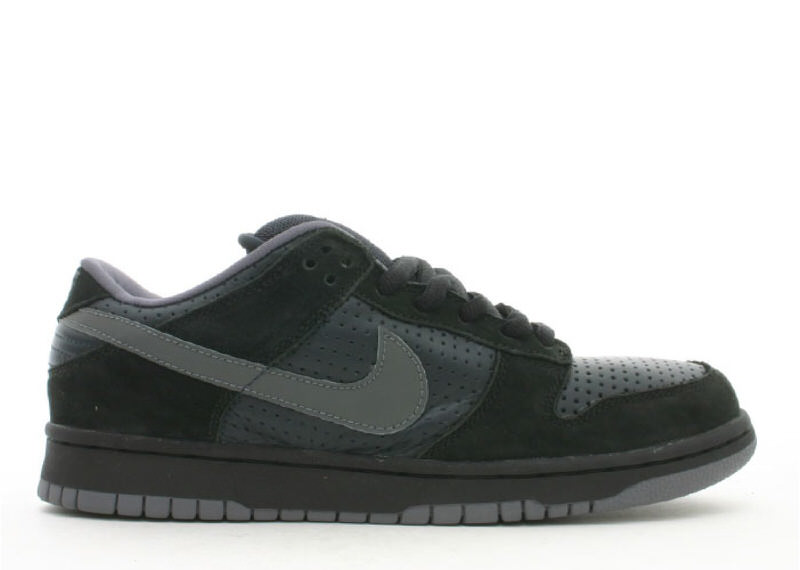 nike dunk low all black
