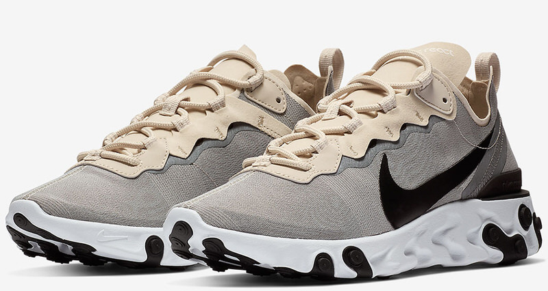 Nike React Element 55 Grey/Beige