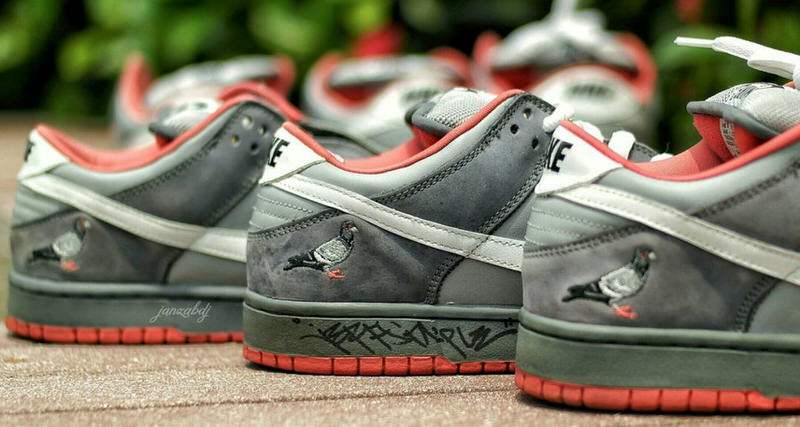 nike sb pigeon grey