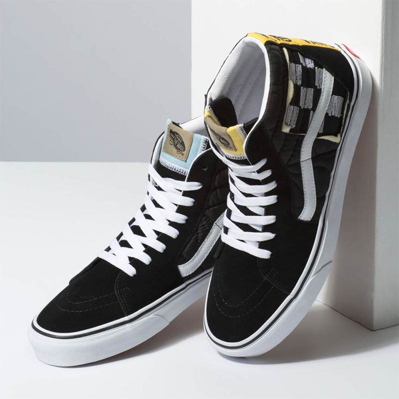 Vans sk8 hi best sale quilted