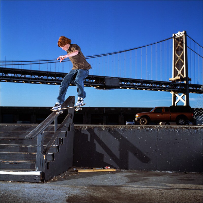 Wieger Van Wageningen skating the White Cement Supreme Dunk Lows.