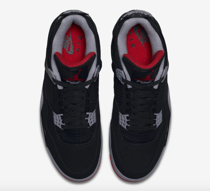 Air Jordan 4 Black/Red