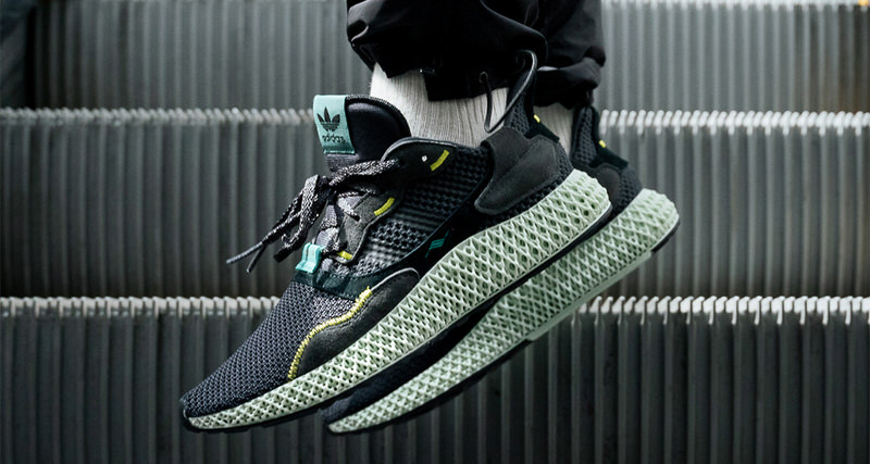 adidas ZX4000 4D "Carbon"