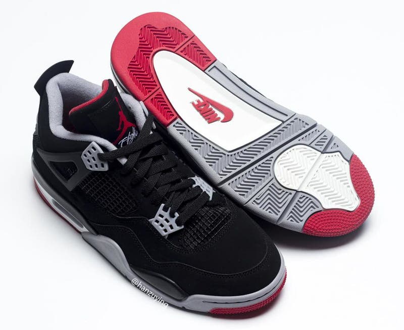 Air Jordan 4 Black/Red