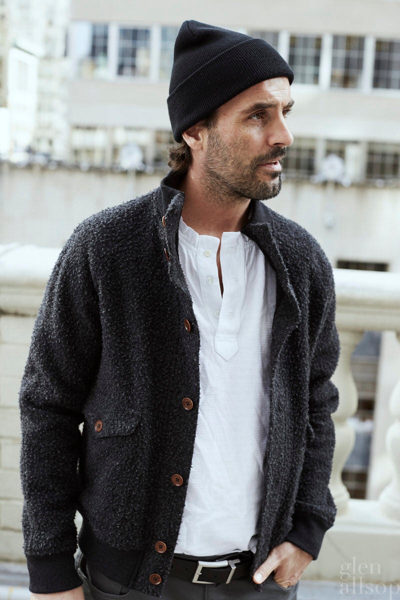 Gino Iannucci models for fashion brand, Eidos.