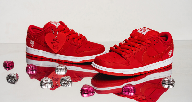 girls nike dunks low