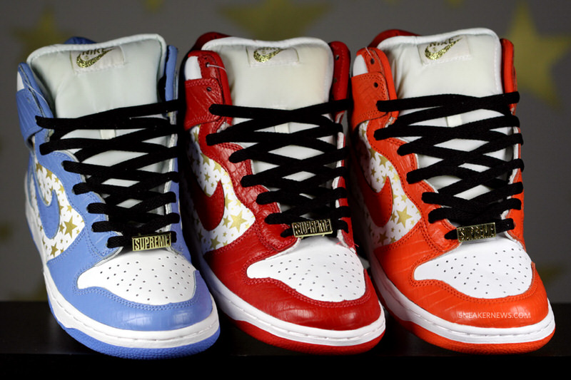 Supreme x Nike SB Dunk High Collection