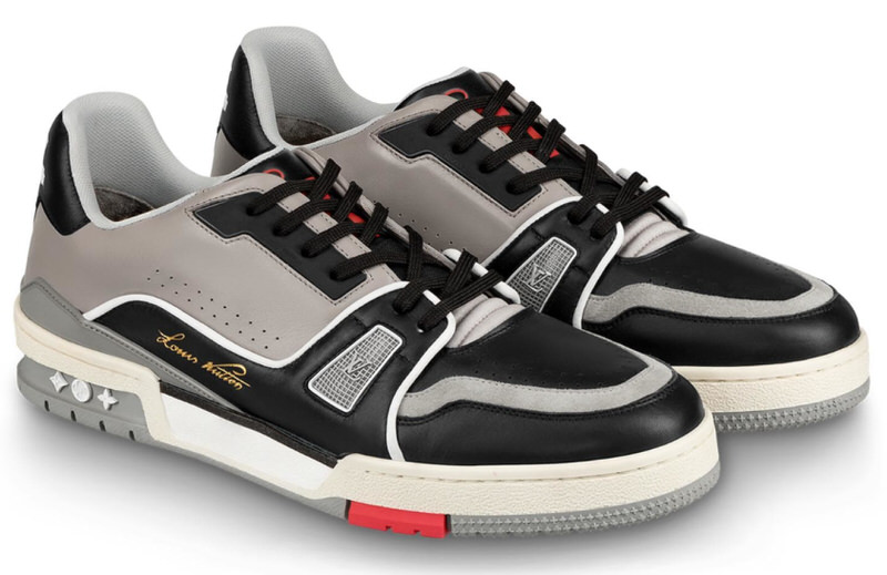 Louis Vuitton Virgil LV Trainer Black/Red/White Sneaker