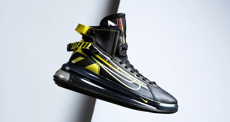 nike air max 720 saturn black yellow