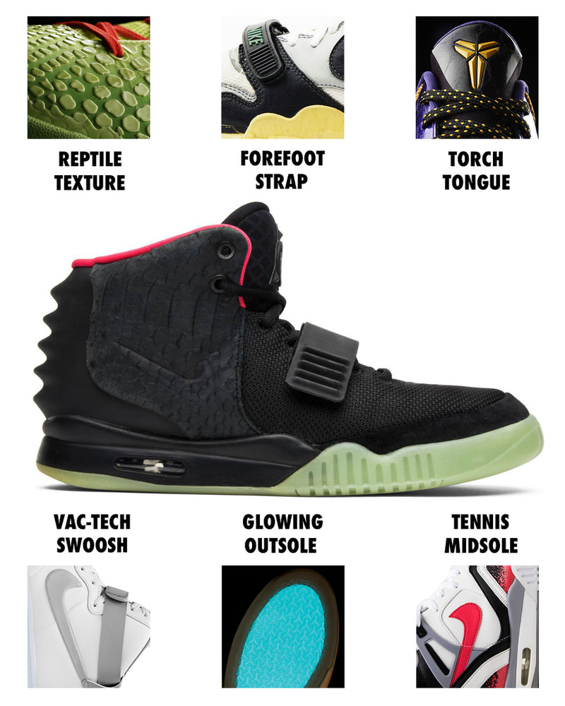 tenis nike yeezy 2