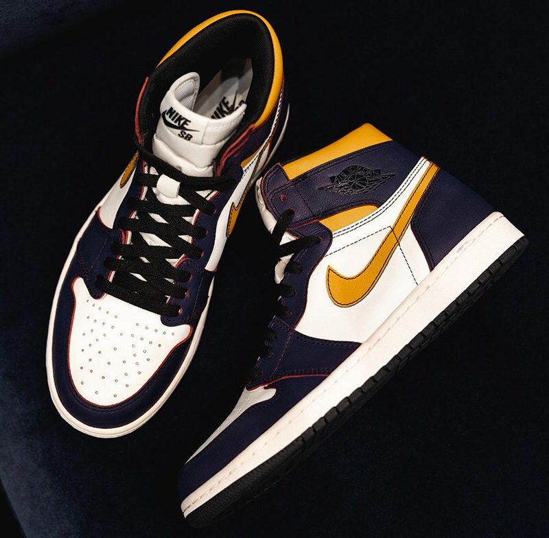 Nike SB x Air Jordan 1 Retro High OG  LA Lakers and Chicago Bulls – 8&9  Clothing Co.