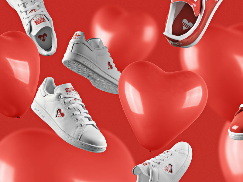 adidas stan smith valentine