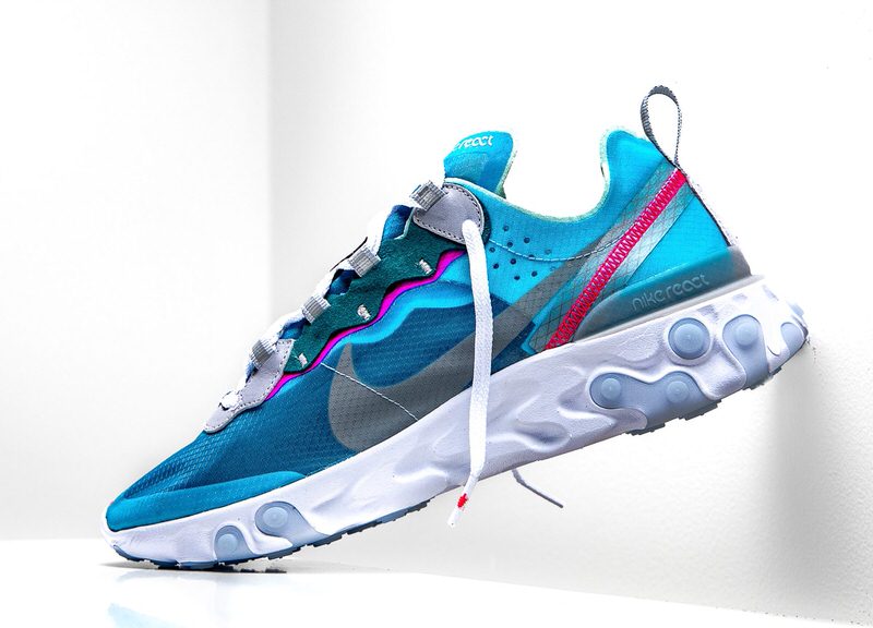 The Nike React Element 87 Gets a Royal Tint Nice Kicks