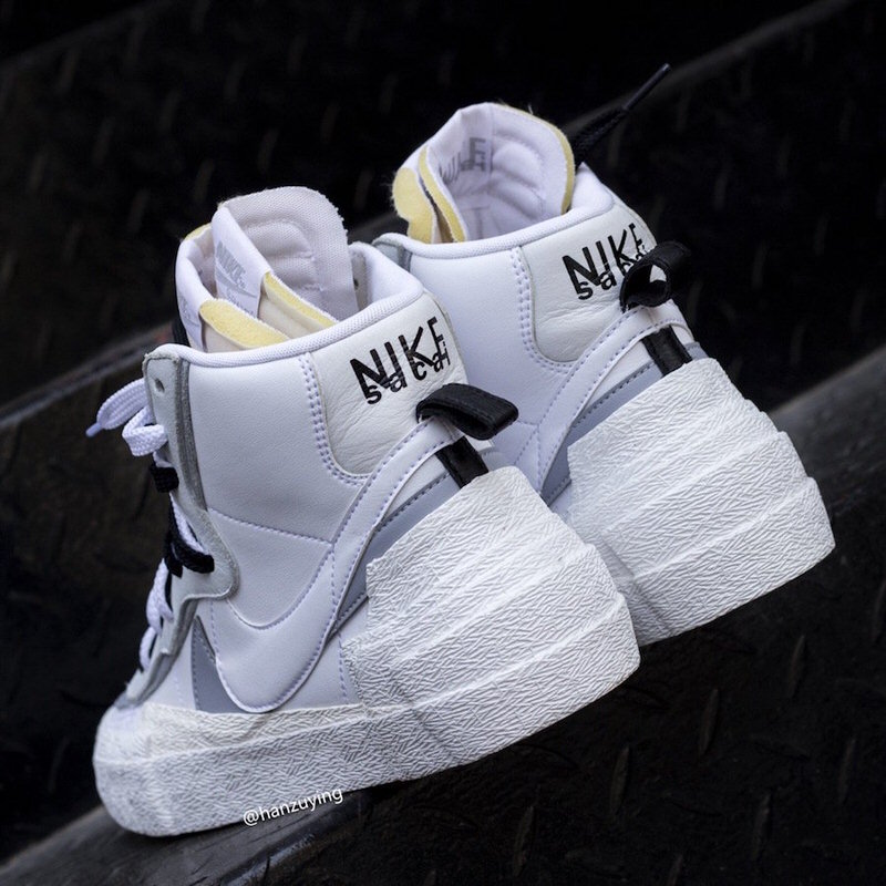 Sacai x Nike Blazer Mid White/Grey