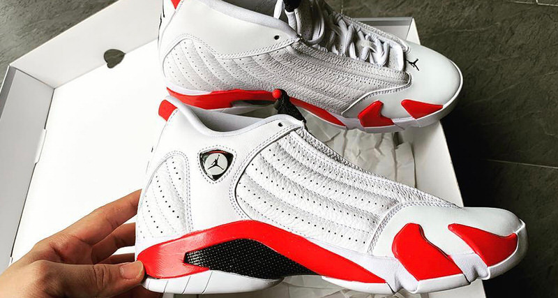 jordan 14 candy cane release date 2019