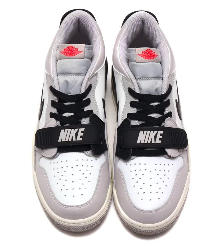 Jordan Legacy 312 Low White/Fire Red