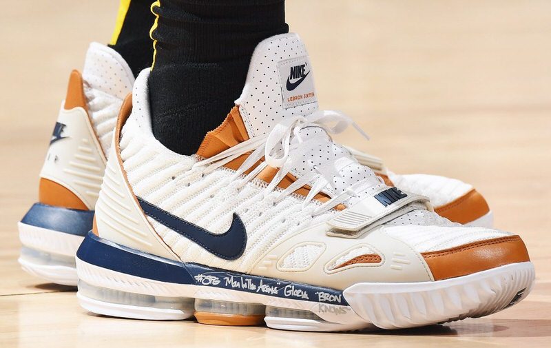 nike lebron 16 low on feet