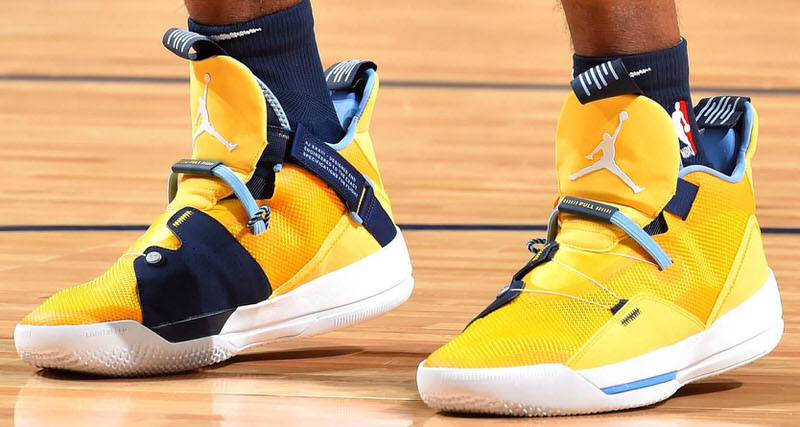 nba players wearing jordan 33