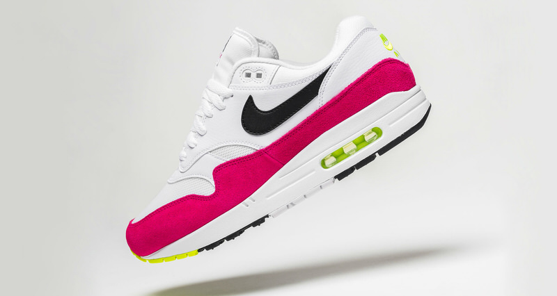 Air max 1 pink rush best sale