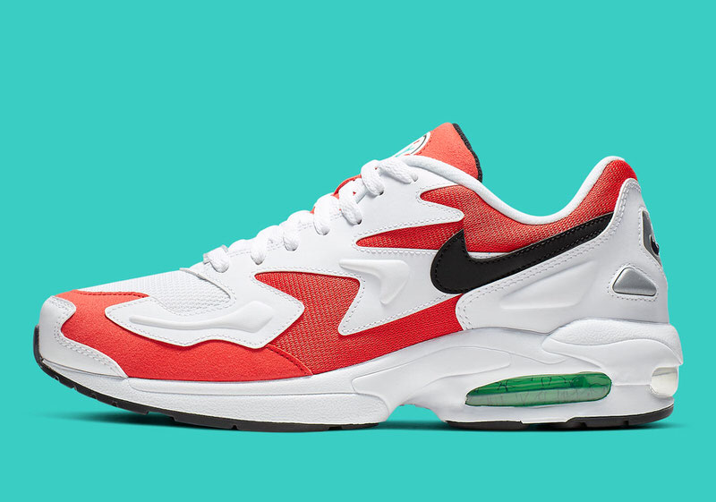 nike air max2 light habanero red