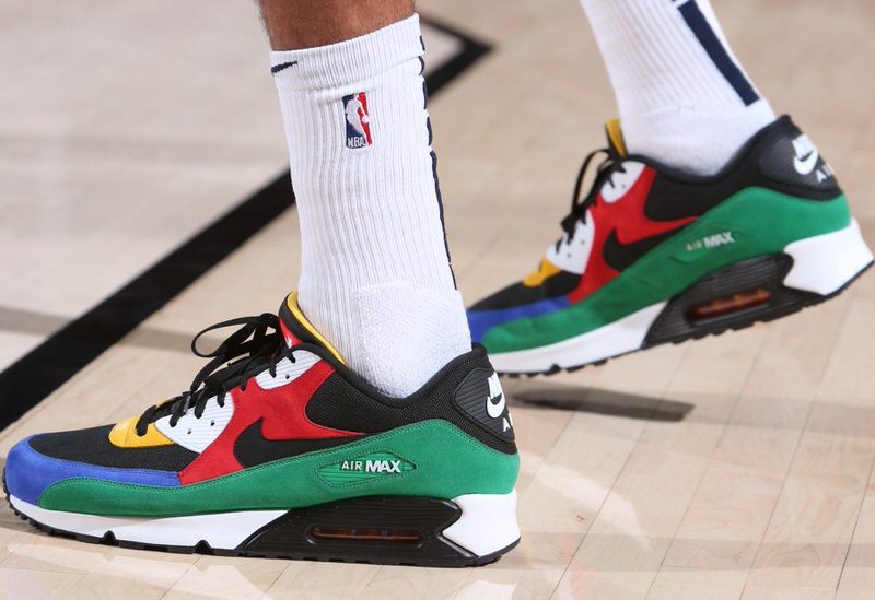 Nike's Air Max team gave Thabo Sefolosha two custom Air Max 90s