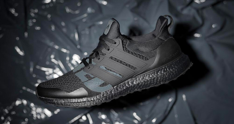 Undefeated x adidas Ultra Boost "Triple Black"