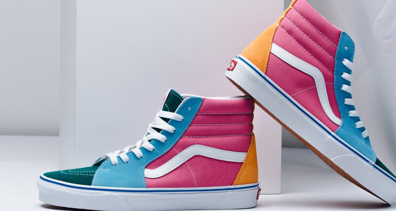 new vans multicolor