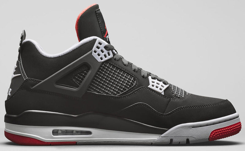 Air Jordan 4 Black/Red